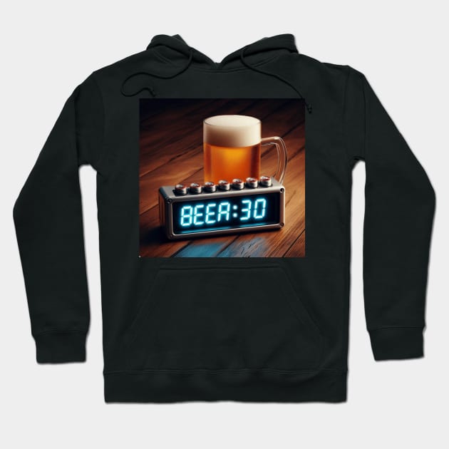 BEER:30 Hoodie by DadOfMo Designs